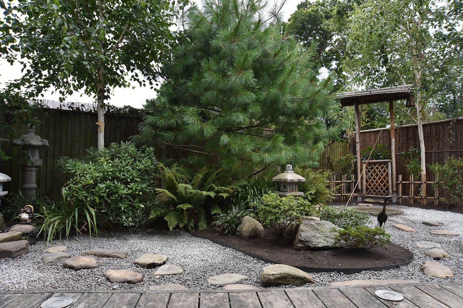 Regenerative outdoor space at Vila Pinheiro